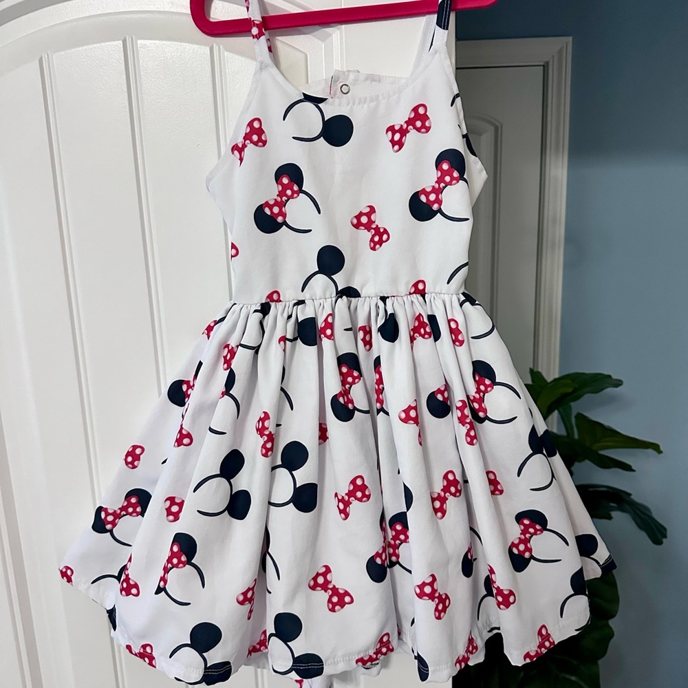Size 7 Spoiled and Flashy Mickey ears dress EUC